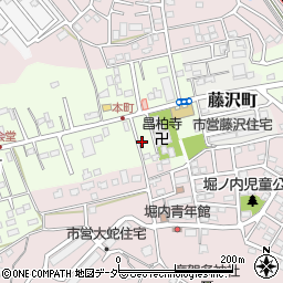 千葉県佐倉市本町周辺の地図