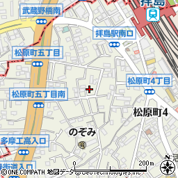 エクセレントシティ拝島駅前周辺の地図