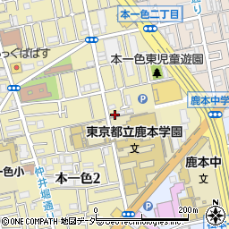 東京都江戸川区本一色2丁目25-1周辺の地図