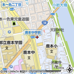 東京靴流通センター　小岩大橋店周辺の地図