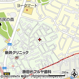 千葉県八千代市勝田台北3丁目18-10周辺の地図