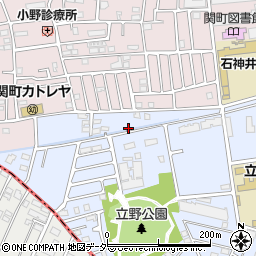 東京都練馬区立野町38周辺の地図