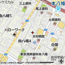 イトーピア本八幡・ステーションコート周辺の地図