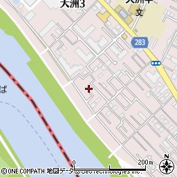 秋田コーポ周辺の地図