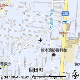 東京都小平市回田町70周辺の地図