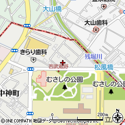 東京都昭島市中神町1371-114周辺の地図