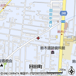 東京都小平市回田町70-5周辺の地図