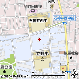 東京都練馬区立野町16周辺の地図