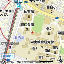 東京都豊島区目白1丁目周辺の地図