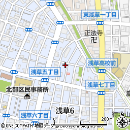 山田工務店一級建築士事務所周辺の地図
