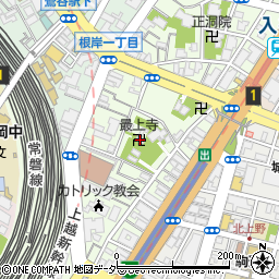 最上寺周辺の地図