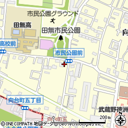 セブンイレブン西東京向台５丁目店周辺の地図