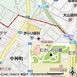 東京都昭島市中神町1371-71周辺の地図