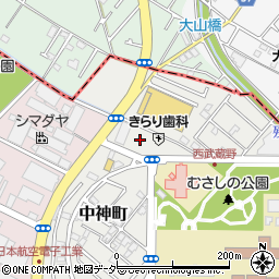 カギの救急サービス　昭島ロック２４時周辺の地図