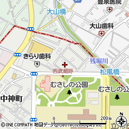 東京都昭島市中神町1371-132周辺の地図