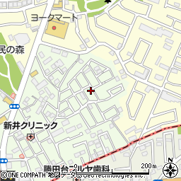 千葉県八千代市勝田台北3丁目17-16周辺の地図