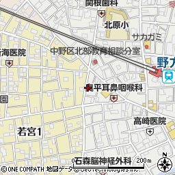 リパーク野方５丁目駐車場周辺の地図