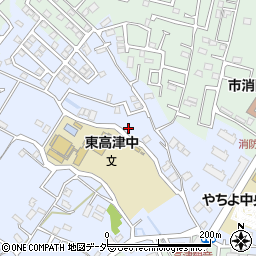 千葉県八千代市高津1156-4周辺の地図