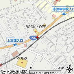 ＴＯＢＵ　ＰＡＲＫ上志津時間貸駐車場周辺の地図