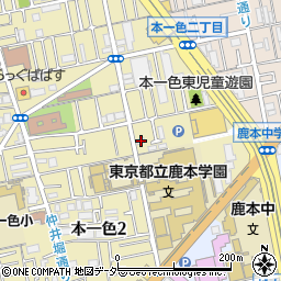 東京都江戸川区本一色2丁目25-2周辺の地図