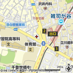 東京都豊島区目白2丁目1-1周辺の地図