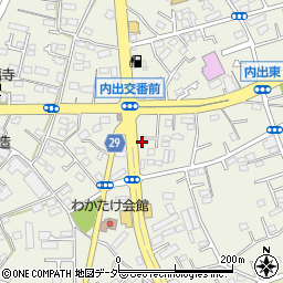 東京都福生市熊川274-7周辺の地図