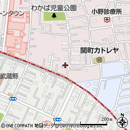 東京都練馬区関町南4丁目13-46周辺の地図