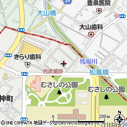 東京都昭島市中神町1371-39周辺の地図