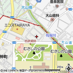 東京都昭島市中神町1371-39周辺の地図