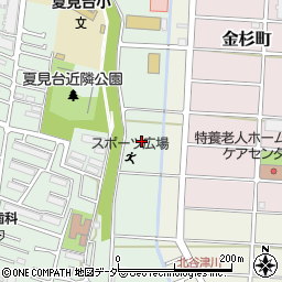 千葉県船橋市夏見台2丁目18周辺の地図