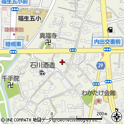 東京都福生市熊川305周辺の地図