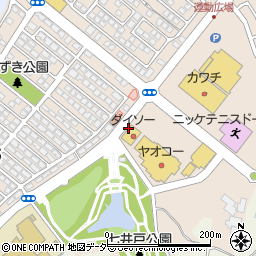 千葉県佐倉市染井野周辺の地図