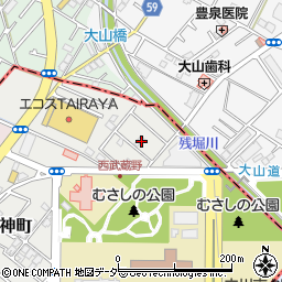 東京都昭島市中神町1371-41周辺の地図