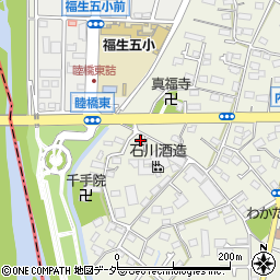 東京都福生市熊川3周辺の地図