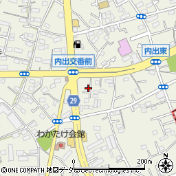 東京都福生市熊川274-8周辺の地図