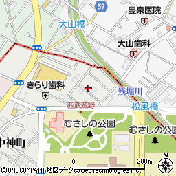 東京都昭島市中神町1371-103周辺の地図