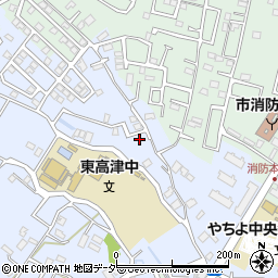 千葉県八千代市高津1156-40周辺の地図