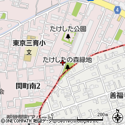 東京都練馬区関町南2丁目7-1周辺の地図