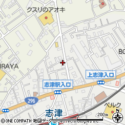 志津歯科医院周辺の地図