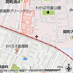 東京都練馬区関町南4丁目13-10周辺の地図