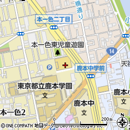 東京都江戸川区本一色2丁目25-12周辺の地図