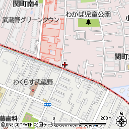 東京都練馬区関町南4丁目13-11周辺の地図