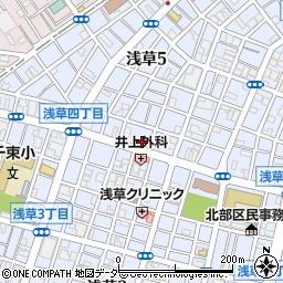 株式会社酒井糸店周辺の地図