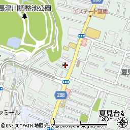 千葉県船橋市夏見台3丁目5-32周辺の地図