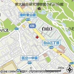東京都文京区小石川5丁目34周辺の地図