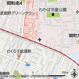 東京都練馬区関町南4丁目13-12周辺の地図