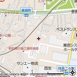 東京キリンビバレッジサービス株式会社　多摩営業所周辺の地図