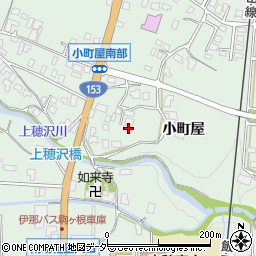長野県駒ヶ根市赤穂小町屋10114周辺の地図