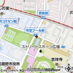 武蔵野警察署緑町交番周辺の地図