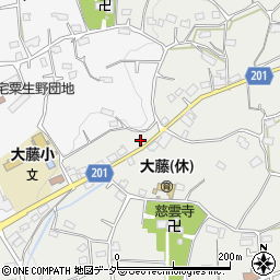 山梨県甲州市塩山中萩原669周辺の地図